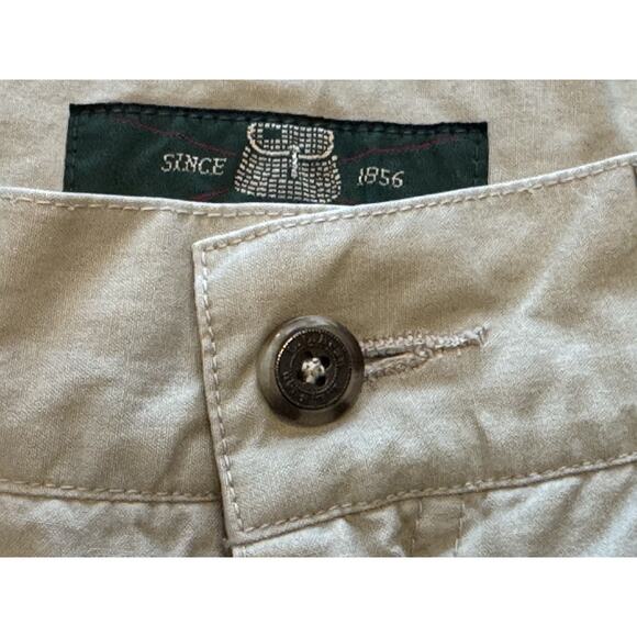 Size 8 Orvis Hunting Pants Double Knee Brushguard Khaki Chino Work - Picture 3 of 15
